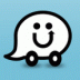 Waze social GPS traffic & gas icon